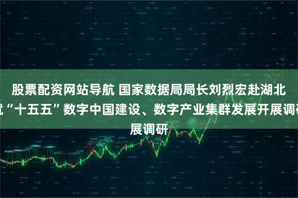 股票配资网站导航 国家数据局局长刘烈宏赴湖北就“十五五”数字中国建设、数字产业集群发展开展调研